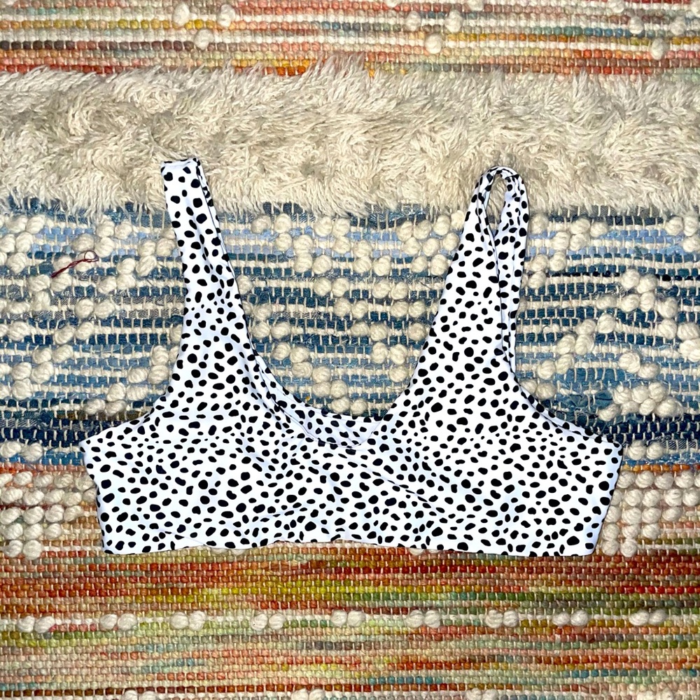 Dalmatian Bikini Top